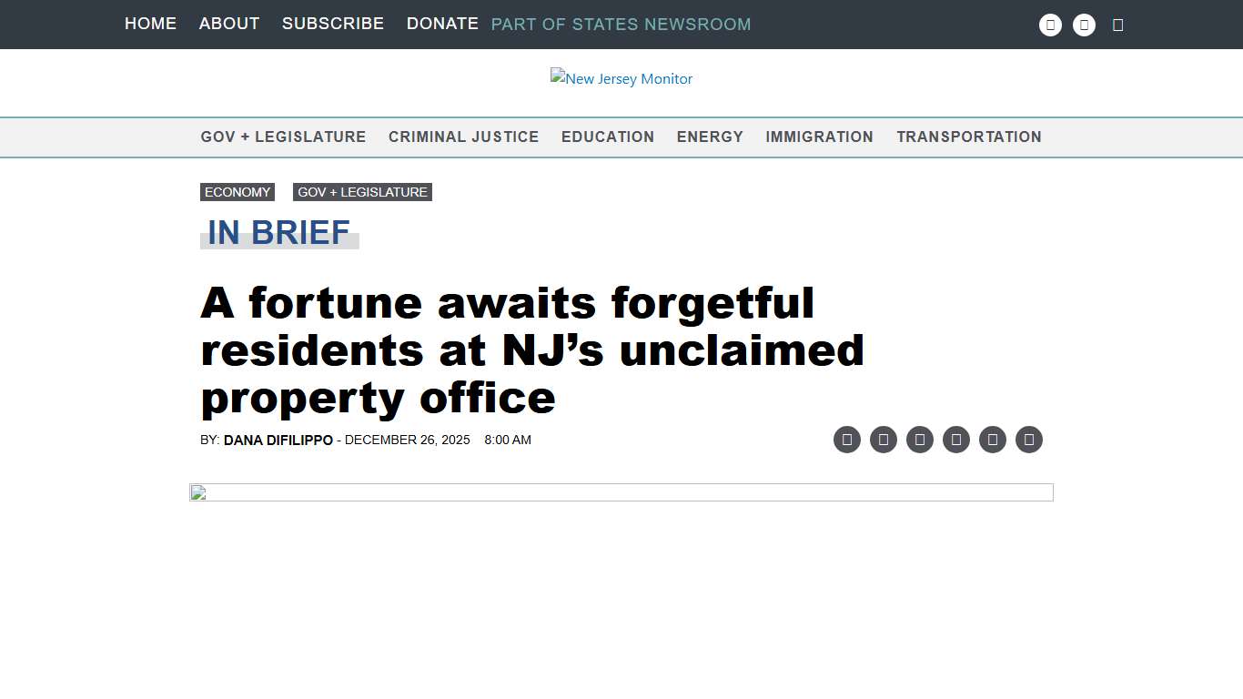 A fortune awaits forgetful residents at NJ's unclaimed property office • New Jersey Monitor